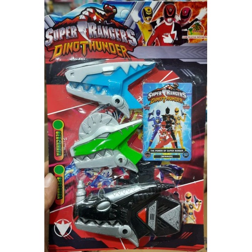 MAINAN ANAK JAM DINO SUPER RANGER ADA LAMPU DAN SUARA