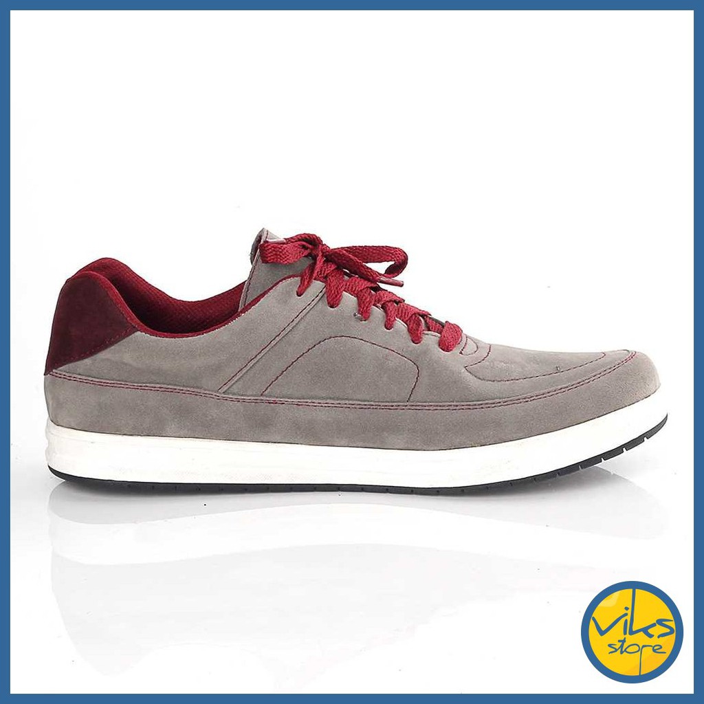 Sepatu Sneakers Pria Cowok Tali Style Casual Distro Kuzatura Original Suede Lokal Premium Elegan