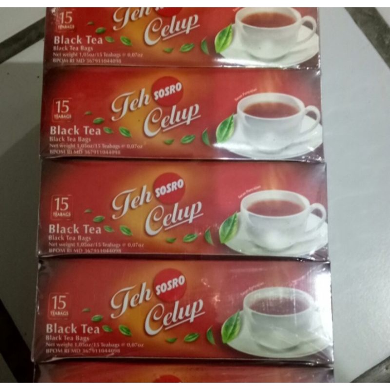 

Sosro Teh Celup isi 15/ Teh Celup Sosro