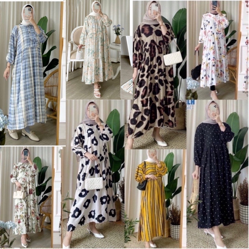 Zeiss Dress Gamis Wanita Gamis Rayon Dress Rayon Dress Kondangan Gamis Kuning Dress Kuning Gamis Dew