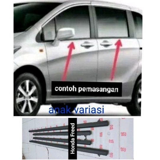Pelipit Kaca Luar Honda Freed Weather strip Pelipit Kaca