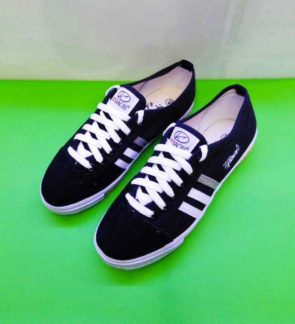 Sepatu Capung Pria Sepatu Kodaci Sepatu Kodahci Original Hitam Putih Size.37 s/d 43 Murah Terlaris