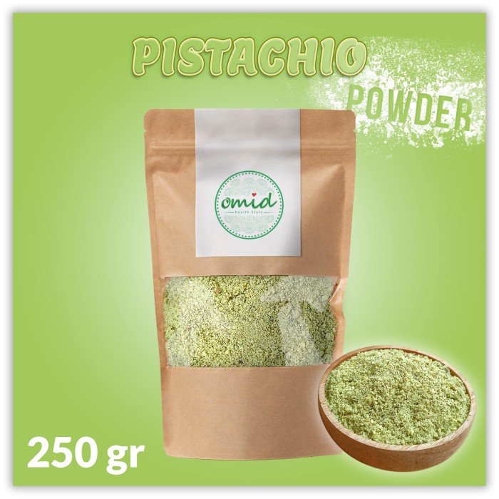 

BISA COD Pistachio Powder - Tepung Kacang Pistachio - 250 gr - Plain / No Salt