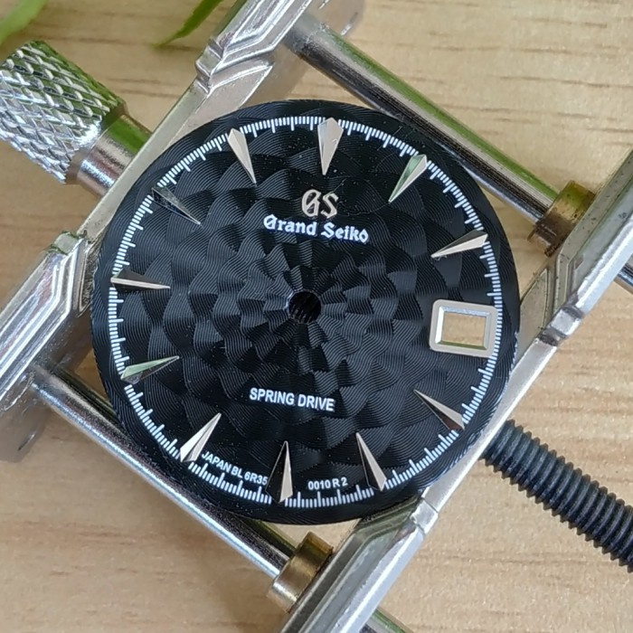 seiko mod dial grand seiko GS mod nh35 7s26 skx black