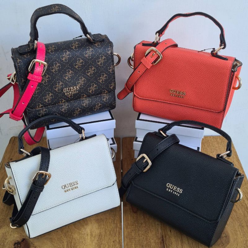 TasGuess LitleMiniParis Black,Coffee,White,Red