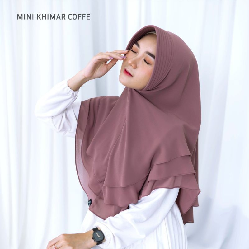 PREMIUM MINI KHIMAR/JILBAB INSTAN/JILBAB CERUTI PREMIUM(BISA COD) BANYAK PILIHAN WARNA