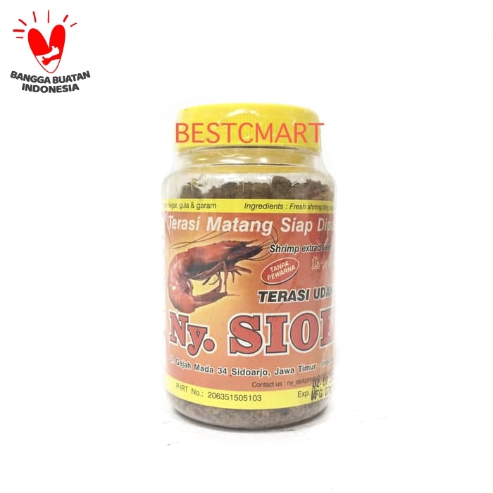 

Buruan Beli Ny. Siok Terasi Udang Matang 150 Gr 051