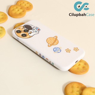 ASTRONOT NASA CUTE COUPLE CARTOON SOFT CASE LENS COVER FOR