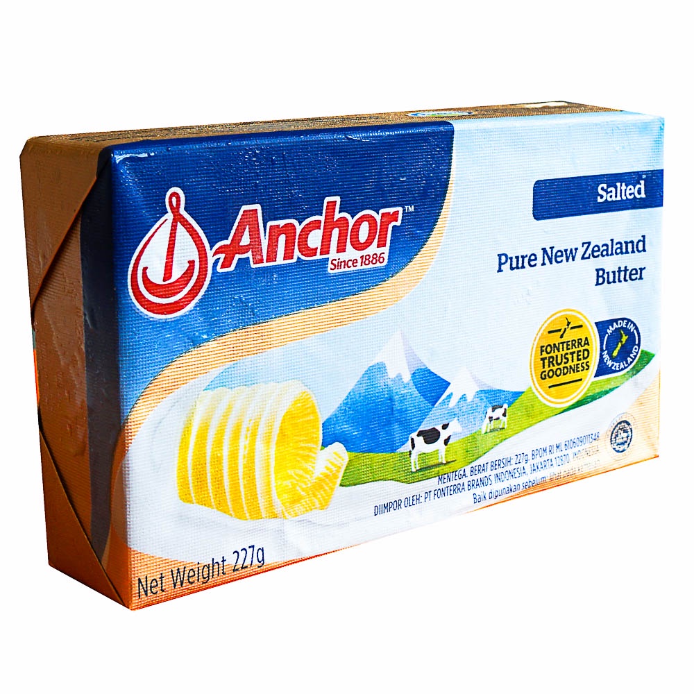 Anchor Butter Halal Import New Zealand 227gr