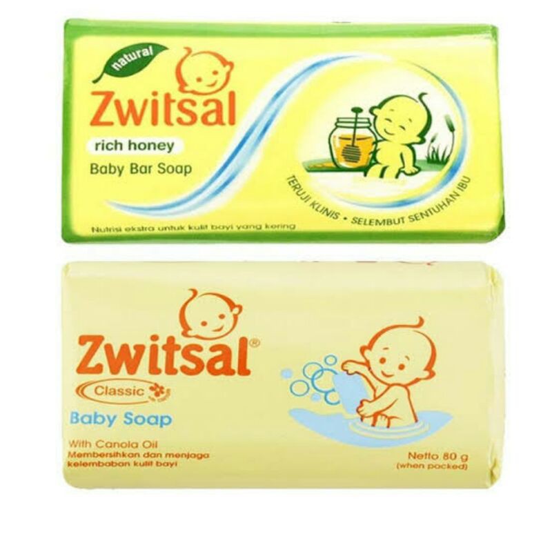 Zwitsal Rich Honey / Zwitsal Classic Baby Soap