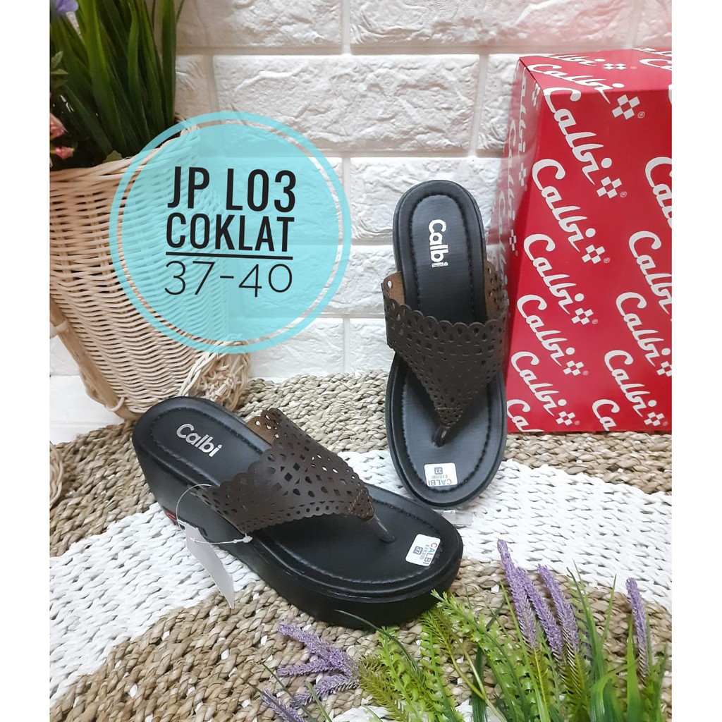 SANDAL WANITA CALBI WEDGES NER ARRIVAL PRODUK TERBARU 2021 PREMIUM QUAITY