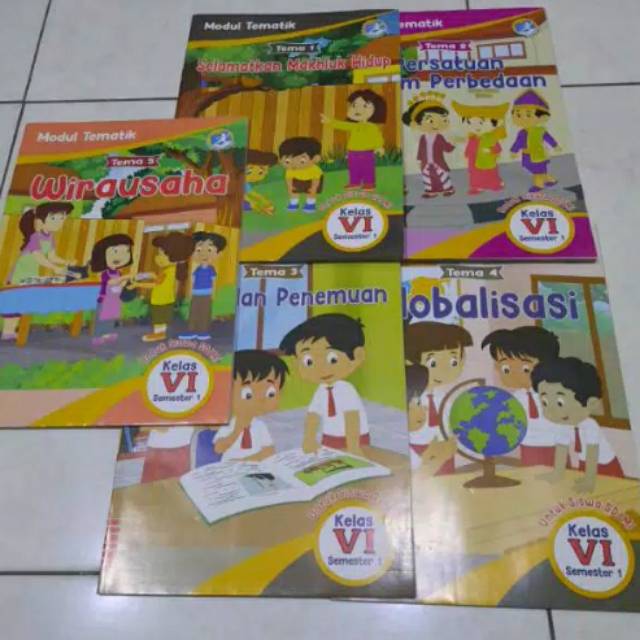 

LKS, Modul Kelas 6 tema 1,2,3,4,5