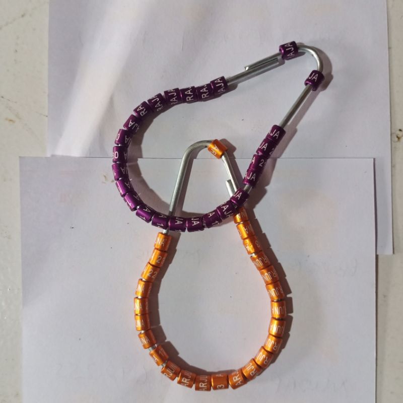 Ring pleci dan prenjak gelang kaki burung per biji 5rb