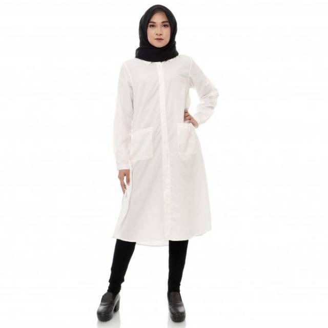 DAUKY L TUNIC ELVRA/TUNIK POLOS DAUKY/TUNIK SIMPEL/long tunik
