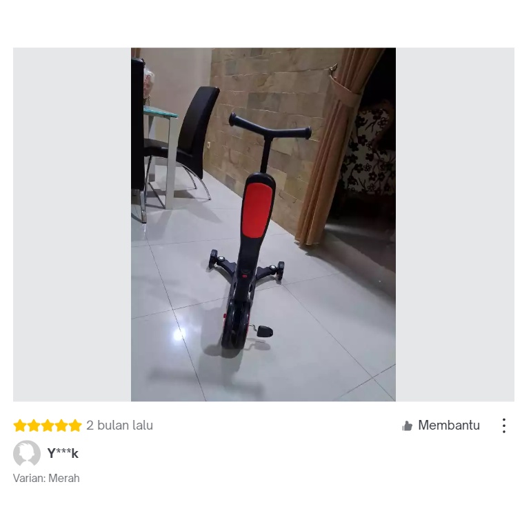 Notale Dolemi Series 5 in 1 Scooter Anak Sepeda Bebehoo Roda 3