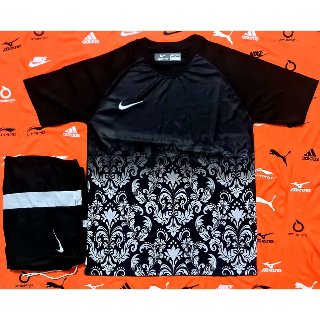 Setelan Olahraga Baju Bola Jersey Futsal Printing Motif keren pria Premium