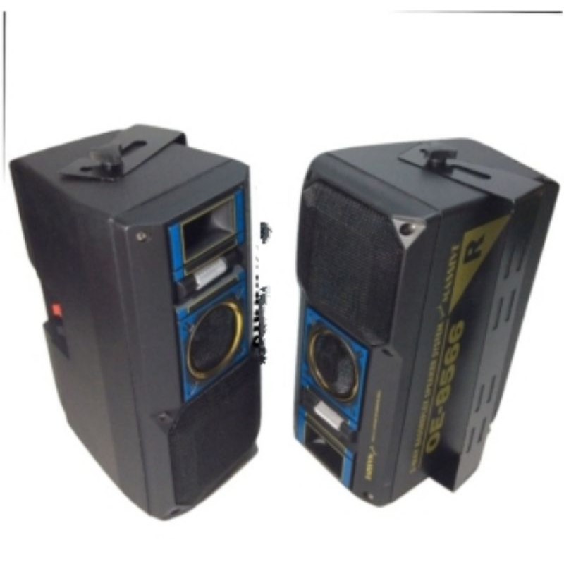 Speaker Box 4 inch MASSIVE OE-,8566 SEPASANG 3 WAY