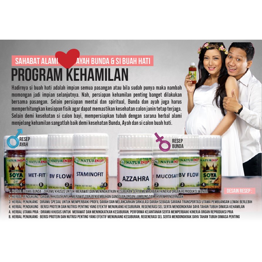 

Sahabat Alami Ayah Bunda dan Si Buah Hati Program Kehamilan (Resep Ayah)