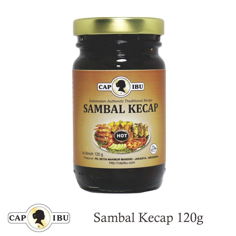 

Sambal Kecap Cap Ibu 120G (Botol Mini)