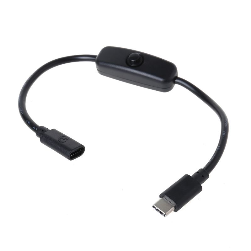 VIVI   Type C Male to Female USB-C Extension Cable Switch for Raspberry Pi 4 An-droid