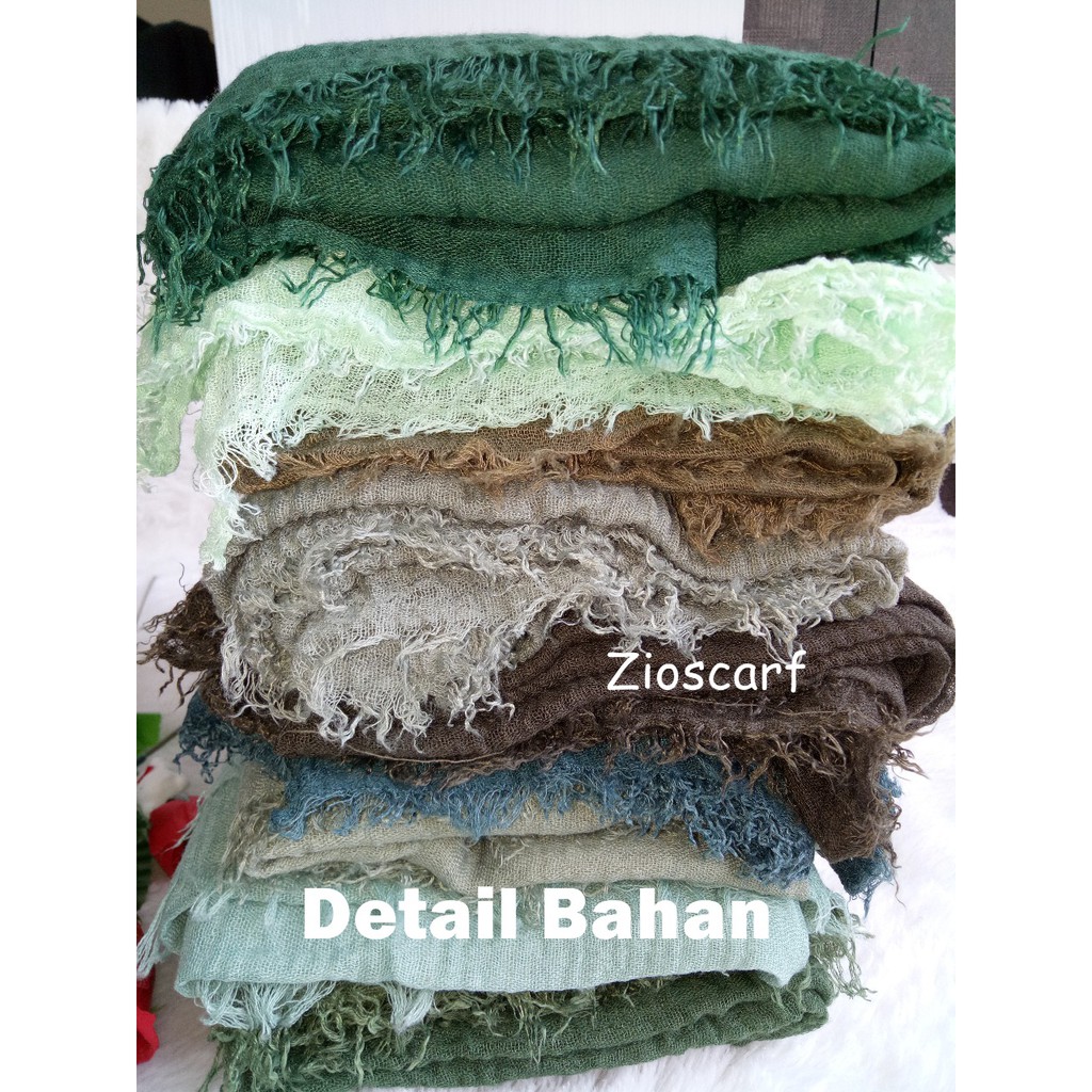 PASHMINA CRINKLE / PASHMINA CRINCKLE / PASHMINA CRINCLE SHAWL / JILBAB CRINKLE PASHMINA - A28