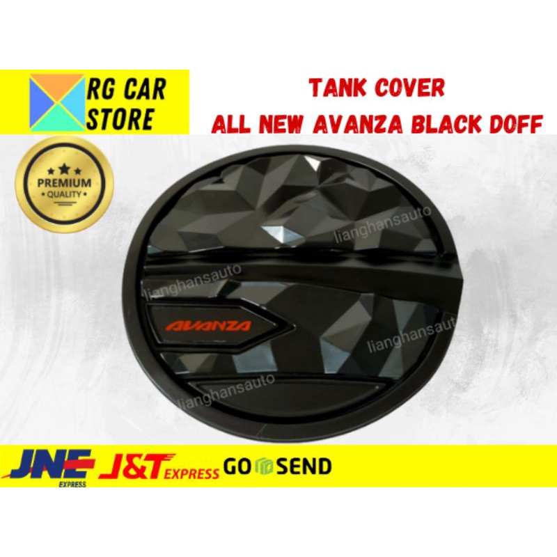 PAKET MODIF ALL NEW AVANZA 2022 Type G-OUTER HANDLE TANK COVER BLACK DOFF DIJAMIN PNP BERKUALITAS