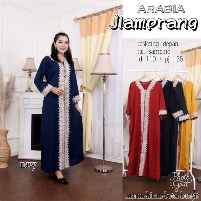 Gamis arabian jlamprang