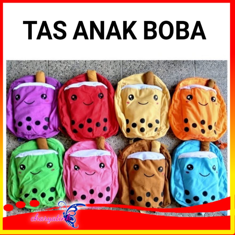 Charyatink - Tas Anak BOBA ransel anak Terbaru untuk sekolah dan Tas jalan BISA COD