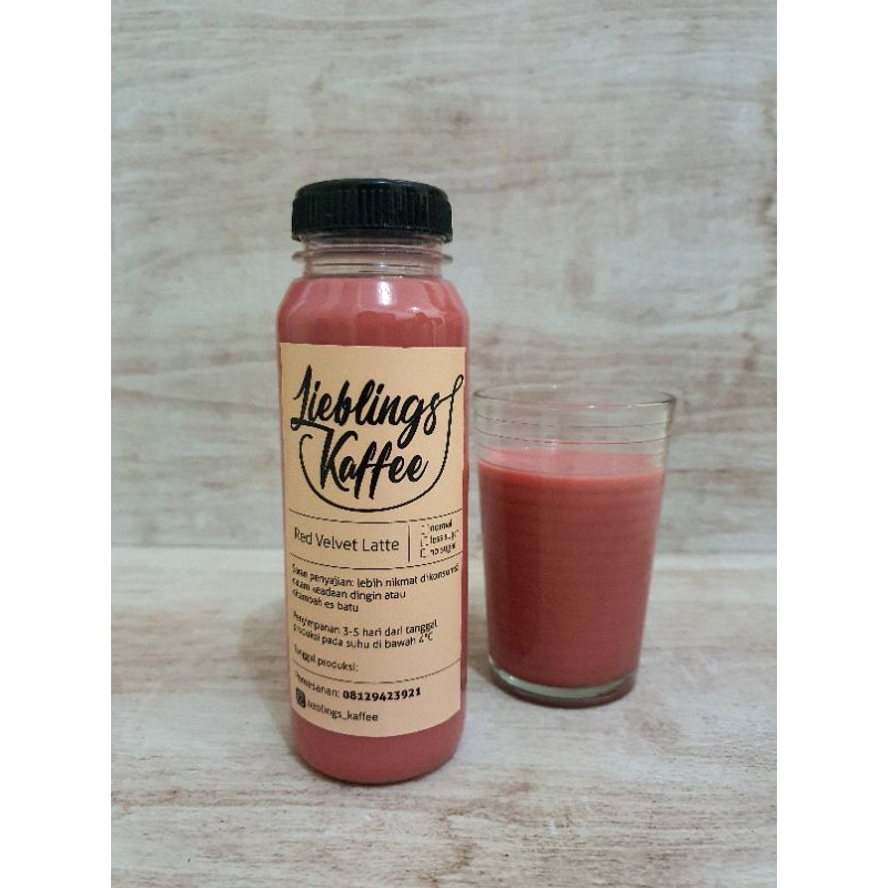 

Red Velvet Latte/minuman red velvet