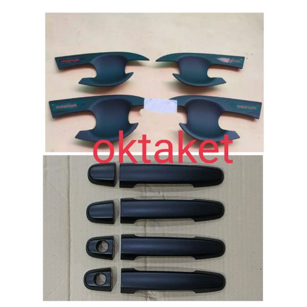 paket outer handle innova 2005 2008 2010 2012 2015 hitam chrome