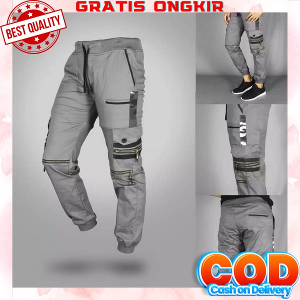 Celana Training Pria Sweatpants Track Pants Jogger Sport Jogger Pants Pria Celana Training Pria Panj