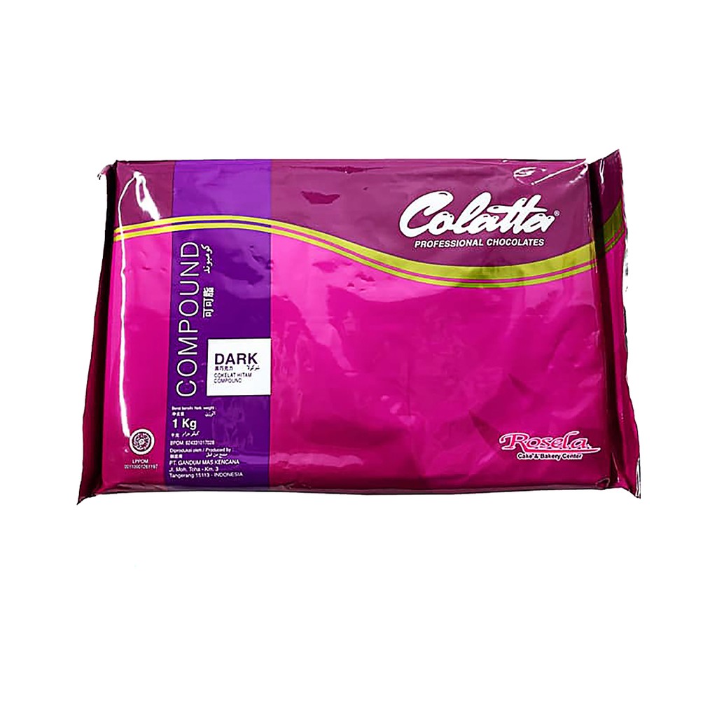 

Coklat Compound / Dark Chocolate Colatta 1 Kg