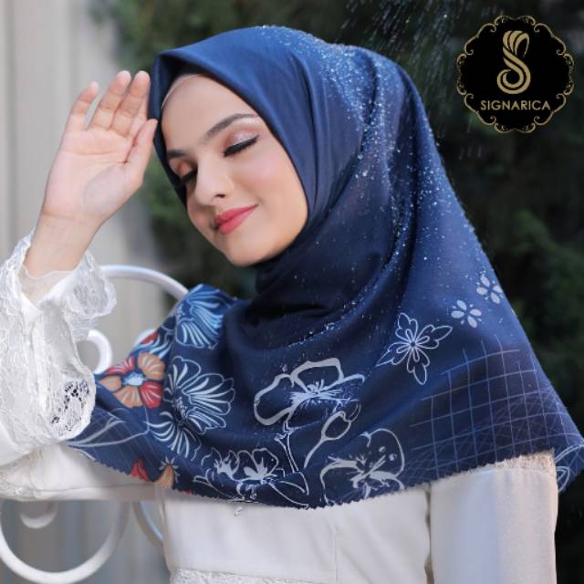 Hijab motif laser cut waterproof vinetta by signarica