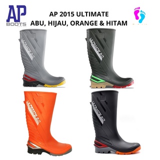 AP Boots Ap Ultimate 3.0 2015 / Sepatu Safety Boots Panjang Anti Air  HIJAU , ABU , ORANGE & HITAM Size 39 - 43