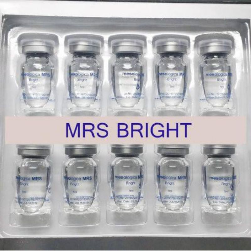 MD BRIGHT MRS BRIGHT BPOM ECER 1PCS 5ML SERUM WHITENING UNTUK DERMAPEN DERMAROLLER