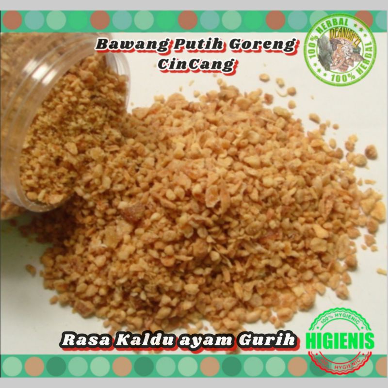 

Bawang putih goreng PAHLAWAN/Minced fried Garlic/Citarasa/goreng cincang/tanpa tepung-250 gram