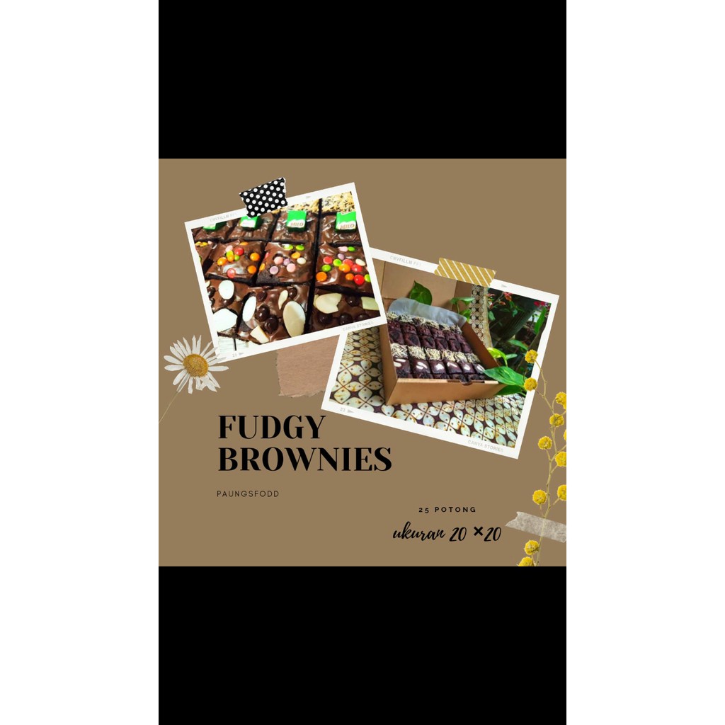 

Fudgy Brownies