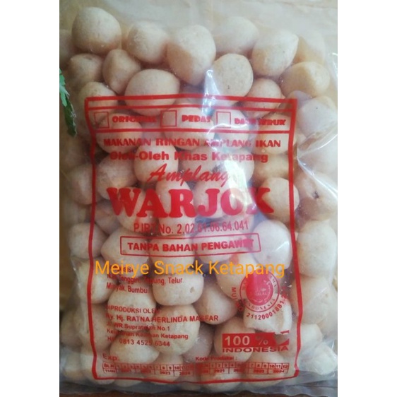 

(500 gr) Amplang Warjok ukuran jumbo