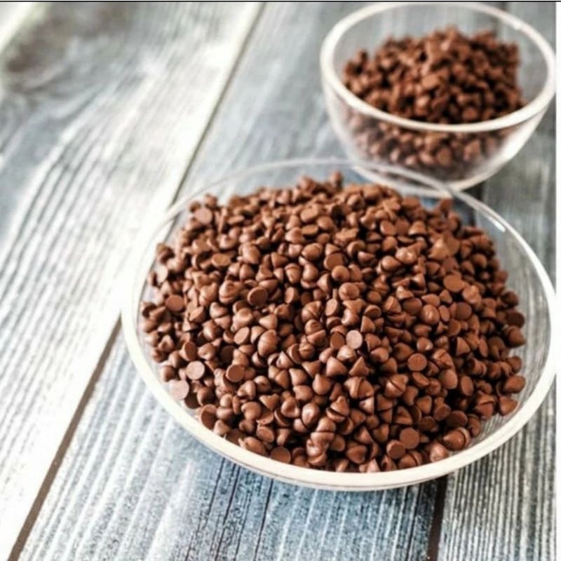 

Tulip Dark Chocolate Chip 500gr Premium Choco Chip Biasa Cokelat Chips