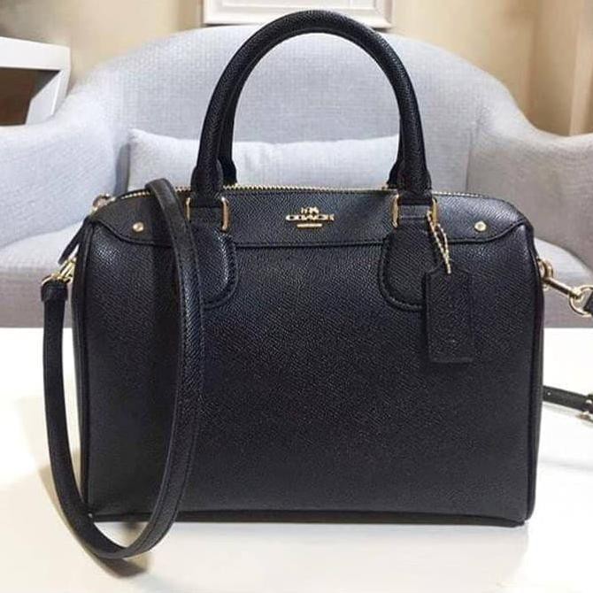 Barang Bagus Coach Mini Bennet Signature In Black - ORIGINAL GUARANTEE 100% CUCI GUDANG