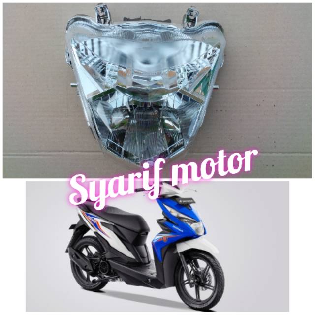 Reflektor Lampu Depan Beat Fi Esp Tahun 2016 - 2019