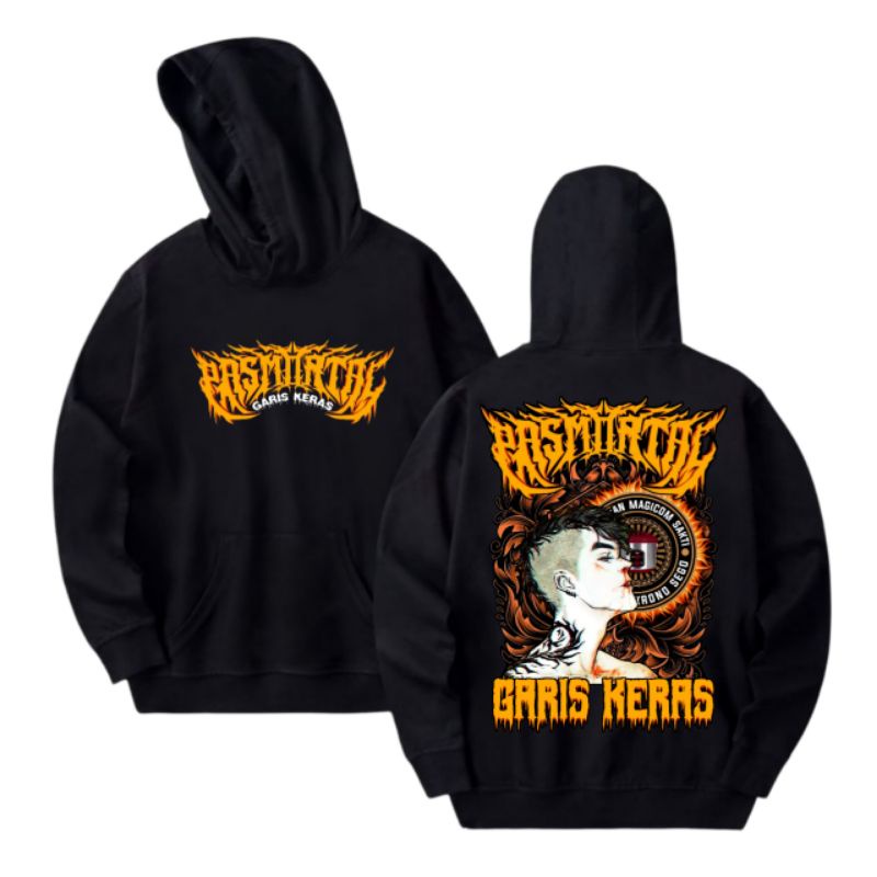 HOODIE PASMORTAL GARIS KERAS
