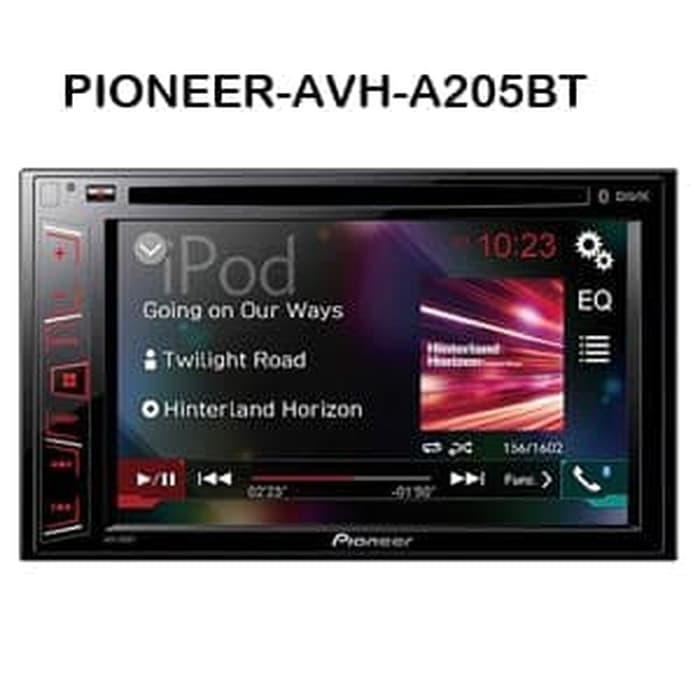 Produk TOP  DOUBLEDIN TV MOBIL DOUBLE DIN PIONEER AVH A205BT YH17