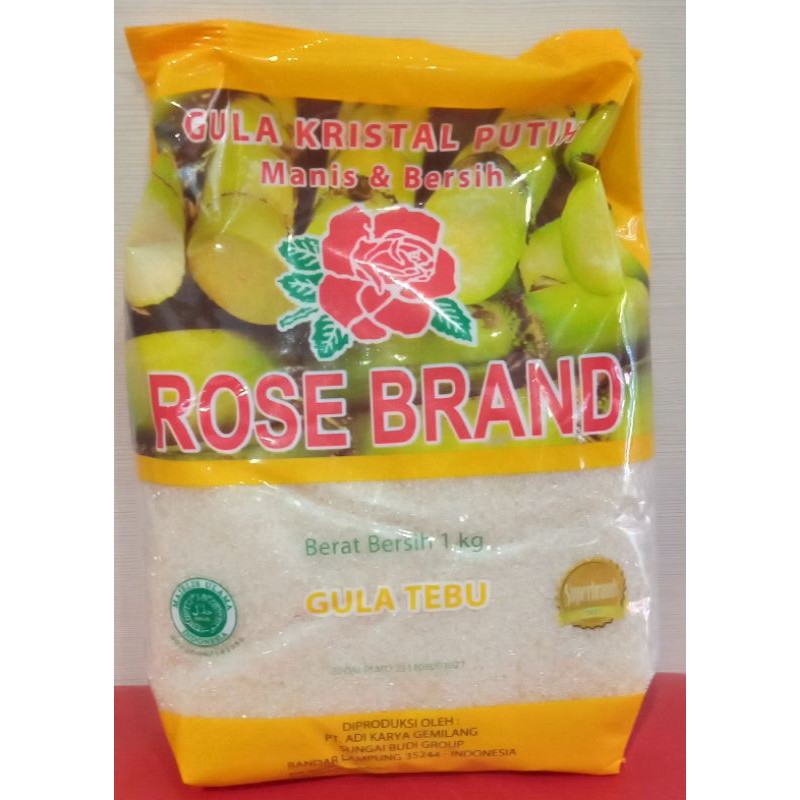 

Gula pasir Rose brand 1 kg