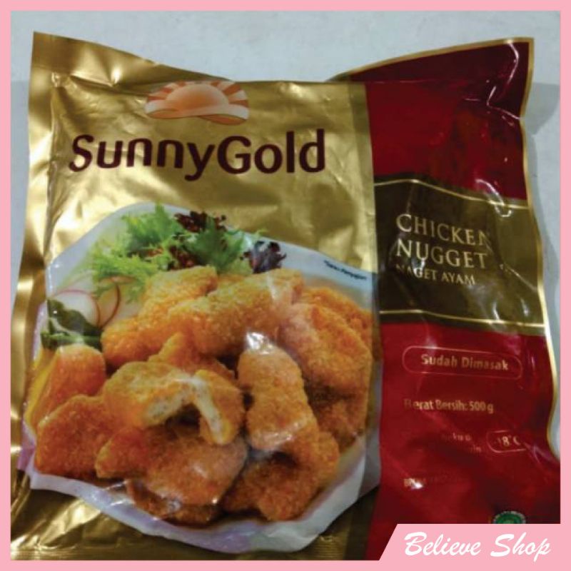 

Nugget Ayam Sunny Gold 500 gr