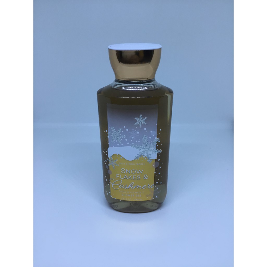 Bath and Body Works Shower Gel Snowflakes & Cashmere
