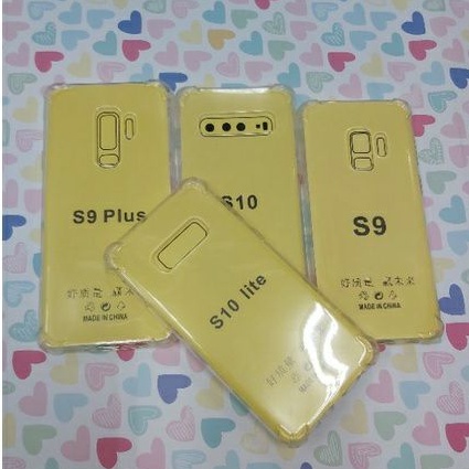 OBRAL..!!! Silikon Bening Anti Krek Samsung V i9082 M30s M31 S6Edge S9 Plus S10 S10lite