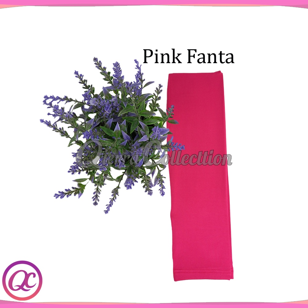Manset tangan sambung/Bolero polos warna bahan spandek baloon all size dan jumbo-Pink panta