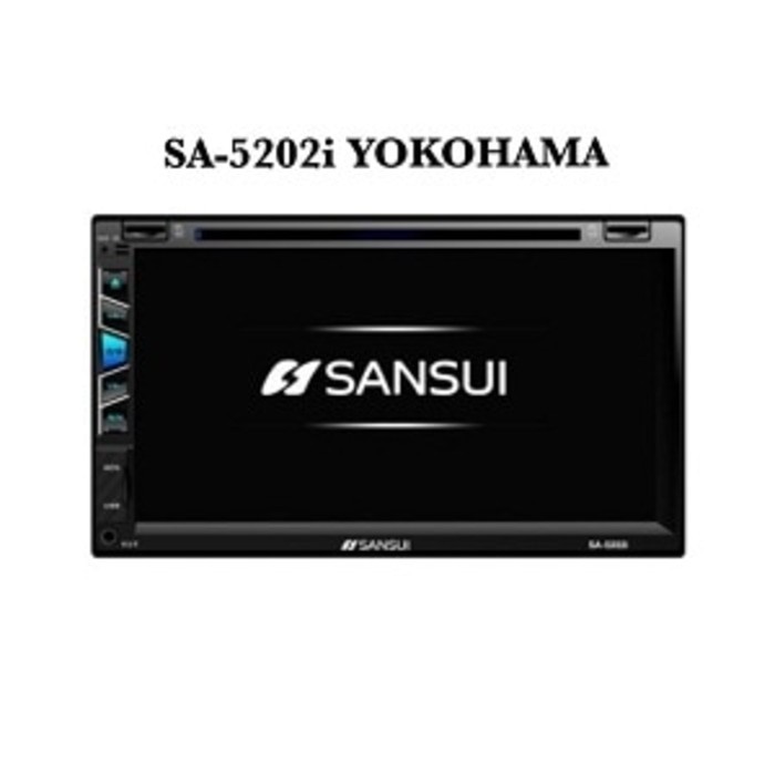 HEAD UNIT DOUBLE DIN SANSUI TE G-69 SA-5202 I YOKOHAMA MOBIL AVANZA XENIA