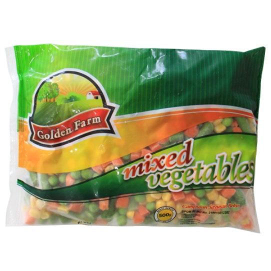 

Golden Farm Mixed Vegetables 500 gr